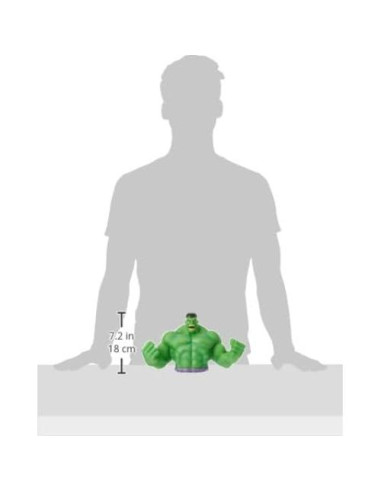 Banco de Bustos Hulk Marvel - Figura de Ahorro Verde 29.2cm