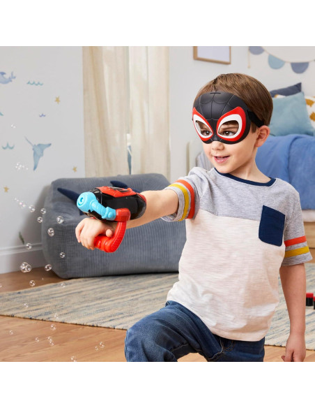 Lanzador de Burbuja Electrónico Marvel Spidey Miles Morales