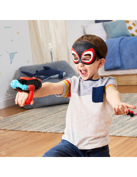 Lanzador de Burbuja Electrónico Marvel Spidey Miles Morales