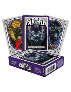 Baraja de Cartas Black Panther Marvel - 54 Cartas Temáticas