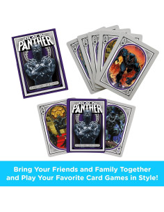 Baraja de Cartas Black Panther Marvel - 54 Cartas Temáticas 2