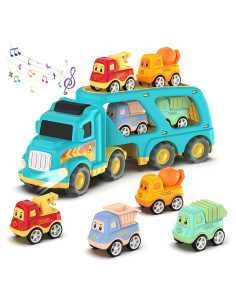 Camión de Juguete Veslier 5 en 1 con Sonidos y Luces
