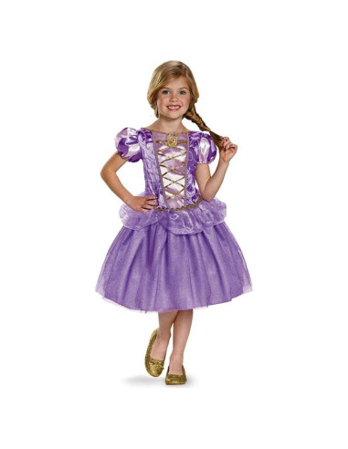 Disfraz Princesa Disney Rapunzel Mediano 7-8 años