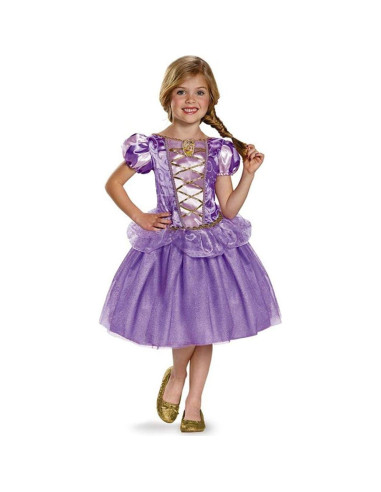 Disfraz Princesa Disney Rapunzel Mediano 7-8 años