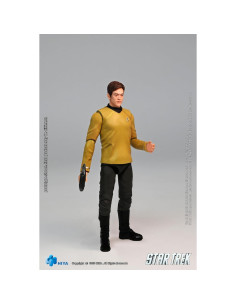 Figura de acción Sulu Hiya Toys Star Trek 1:18 10.5 cm 2
