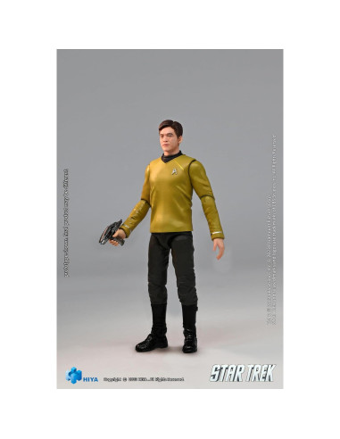 Figura de acción Sulu Hiya Toys Star Trek 1:18 10.5 cm
