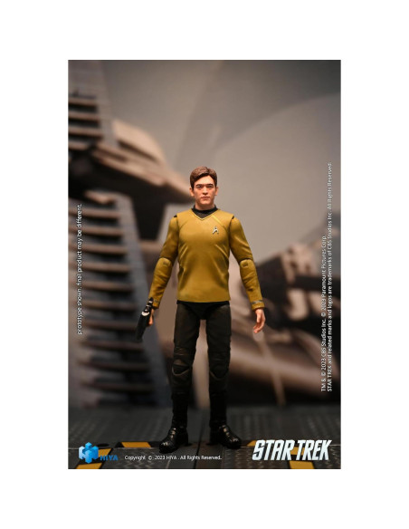 Figura de acción Sulu Hiya Toys Star Trek 1:18 10.5 cm