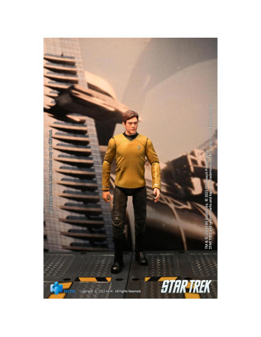 Figura de acción Sulu Hiya Toys Star Trek 1:18 10.5 cm