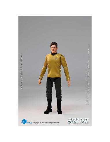 Figura de acción Sulu Hiya Toys Star Trek 1:18 10.5 cm