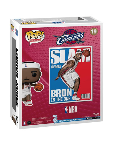 Figura Funko Pop! LeBron James NBA Slam - Vinilo Coleccionable