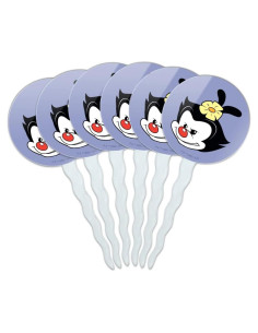 Picos para Cupcakes Animaniacs Graphics and More - Set de 6