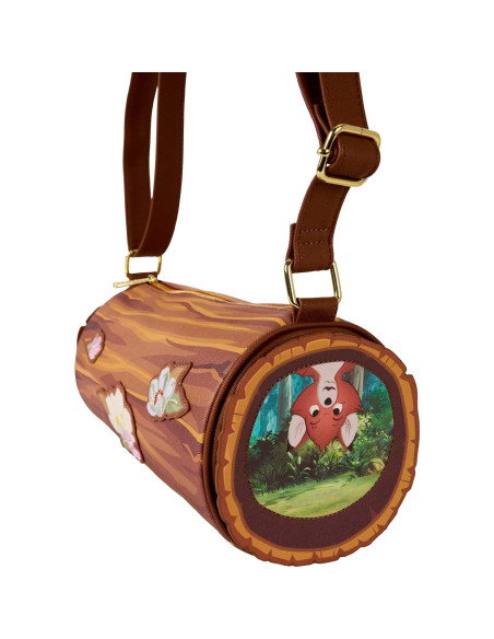Bolso Cruzado Loungefly Disney El Zorro y el Sabueso 25.4x12.7x12.7cm