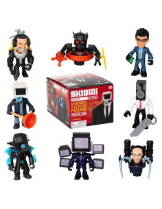 Figura Coleccionable Skibidi Toilet Serie 2 - Bonkers Toys