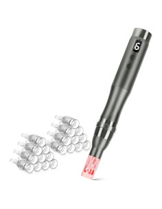 Rodillo Derma Roller Microneedle 0.25mm para Piel Facial