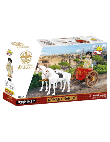 Carro Romano COBI 20069 con 93 piezas y 2 caballos