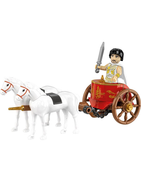 Carro Romano COBI 20069 con 93 piezas y 2 caballos