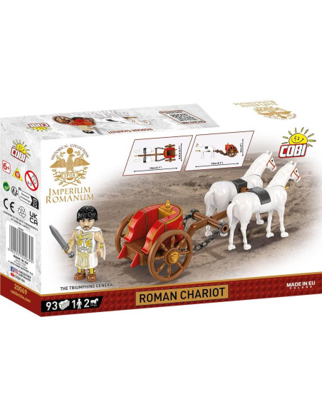 Carro Romano COBI 20069 con 93 piezas y 2 caballos