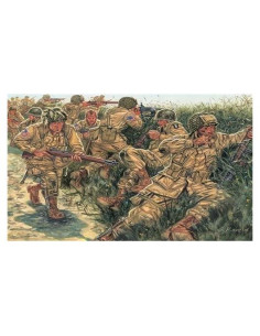 Kit de Modelismo Italeri 1/72 Paracaidistas WWII 101