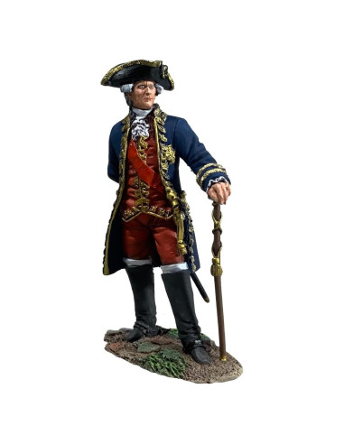 Figura de Metal W. Britain 10087 Rochambeau 1783 6.35 cm