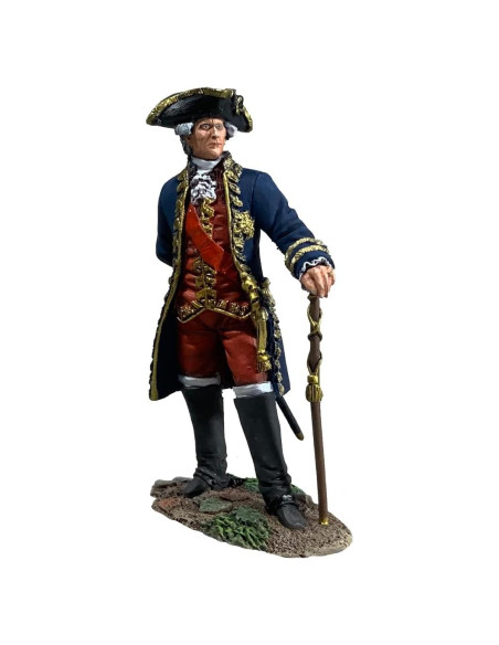 Figura de Metal W. Britain 10087 Rochambeau 1783 6.35 cm
