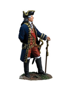Figura de Metal W. Britain 10087 Rochambeau 1783 6.35 cm 2