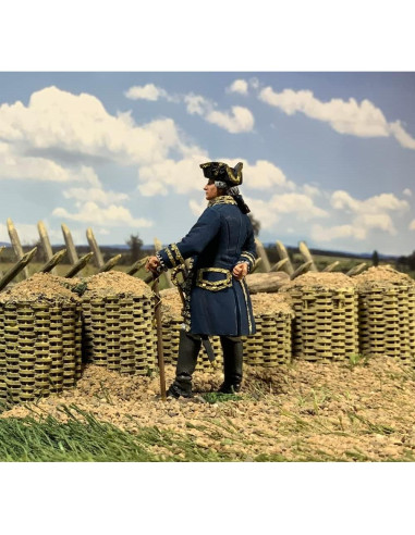 Figura de Metal W. Britain 10087 Rochambeau 1783 6.35 cm