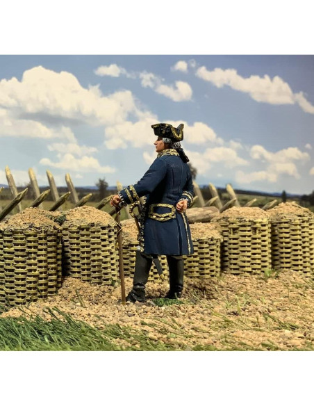 Figura de Metal W. Britain 10087 Rochambeau 1783 6.35 cm