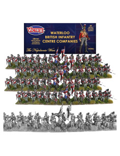 Victrix Waterloo Infantería Británica 28mm - 52 Miniaturas + STL