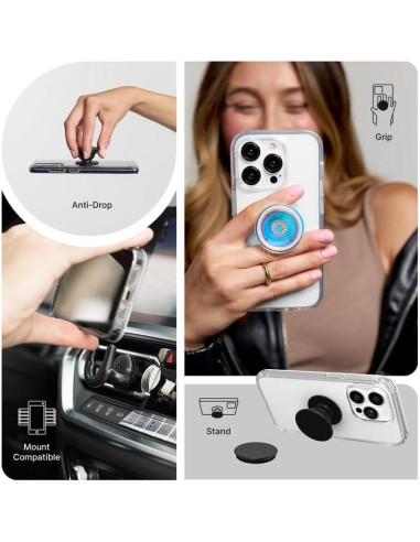 PopSockets Agarre Adhesivo para Teléfono Bosque Místico