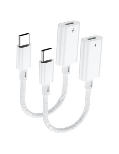 Adaptador Lightning a USB C Vcddom 2 Pack Carga Rápida