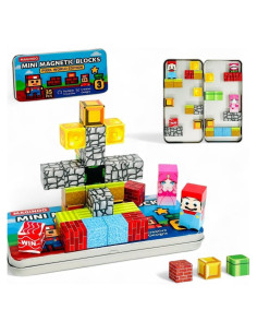 35 Piezas Bloques Magnéticos Mini Maginoo - Juguete Educativo STEM