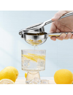 Exprimidor de Limón Sopito de Acero Inoxidable 422g Apto Lavavajillas 2