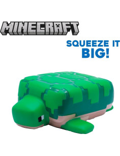 Minecraft Mega SquishMe Tortuga - Alivio de Estrés 15.24 cm 2