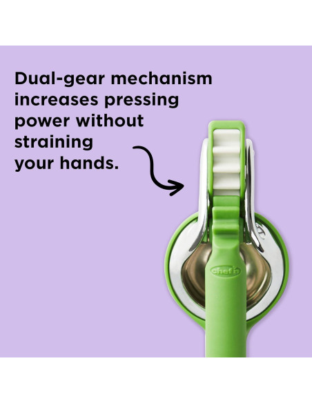 Exprimidor de Limón Chef'n FreshForce 23 cm Acero Inoxidable