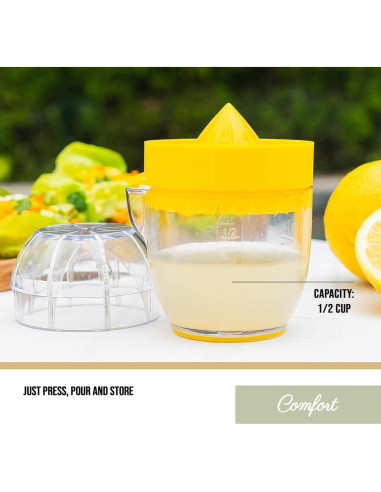 Exprimidor de Limón Trudeau 125ml con Colador Integrado