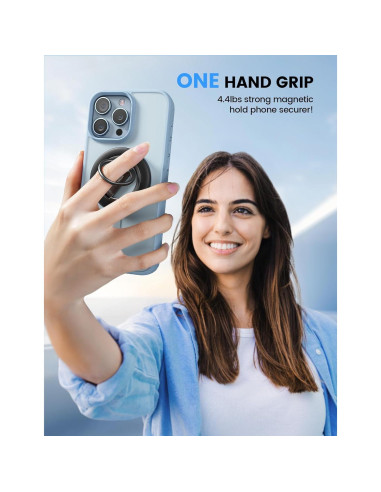 Soporte Magnético Lamicall para Teléfono MagSafe - Doble Bisagra