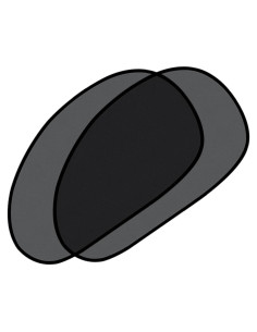 Sombra Universal para Ventana de Auto Zikefest ZIK2FT 65x38cm