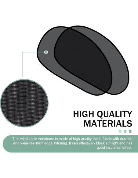 Sombra Universal para Ventana de Auto Zikefest ZIK2FT 65x38cm Sombra Universal para Ventana de Auto Zikefest ZIK2FT 65x38cm