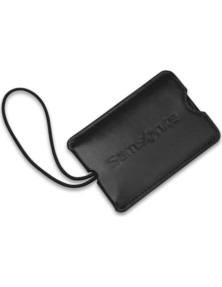 Etiquetas de ID de vinilo Samsonite - 2 paquetes, negro