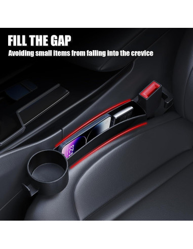 Organizador de Espacio entre Asientos de Coche VKQTS 2PCS