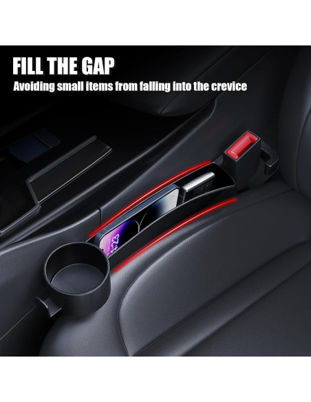 Organizador de Espacio entre Asientos de Coche VKQTS 2PCS