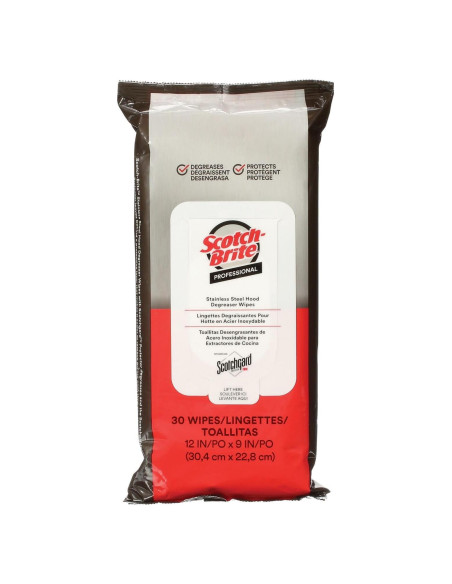 Toallitas Desengrasantes Scotch-Brite 30 Unidades con Protector