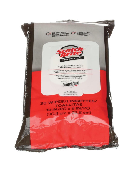 Toallitas Desengrasantes Scotch-Brite 30 Unidades con Protector
