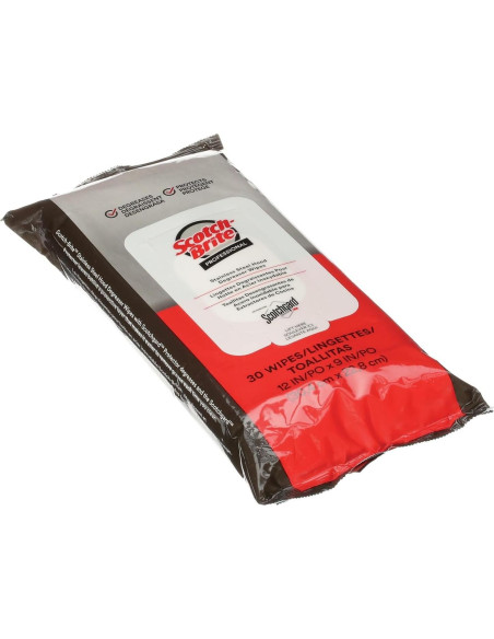 Toallitas Desengrasantes Scotch-Brite 30 Unidades con Protector