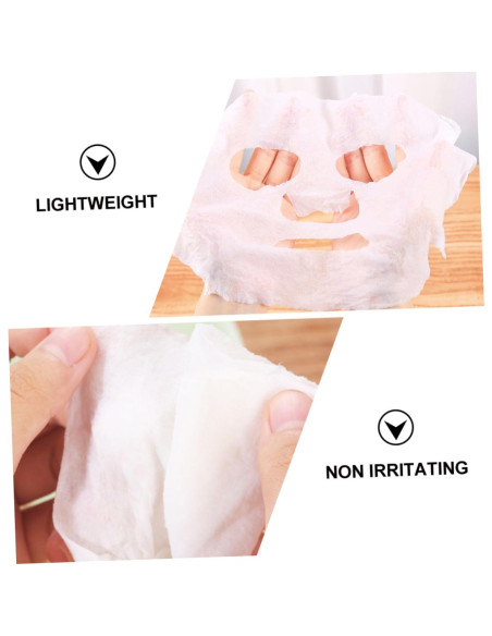 500 Mascarillas Faciales Comprimidas TOPPERFUN DIY Hidratantes