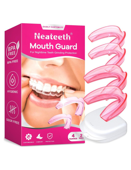 Protector Bucal Moldeable Neateeth para Bruxismo - 4 Unidades