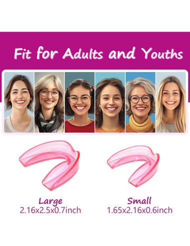 Protector Bucal Moldeable Neateeth para Bruxismo - 4 Unidades