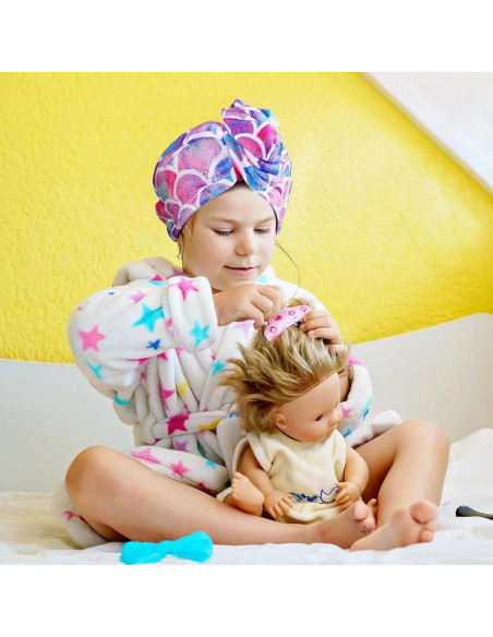 Toalla de Microfibra para Cabello MADHOLLY Sirena 2Pack