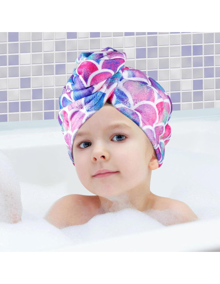 Toalla de Microfibra para Cabello MADHOLLY Sirena 2Pack