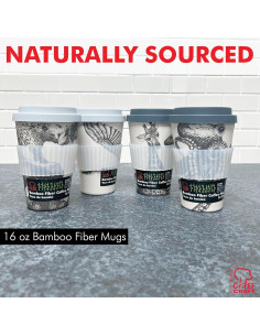 Taza de Viaje Ecológica Chef Craft 16 oz Set 4 Piezas 2